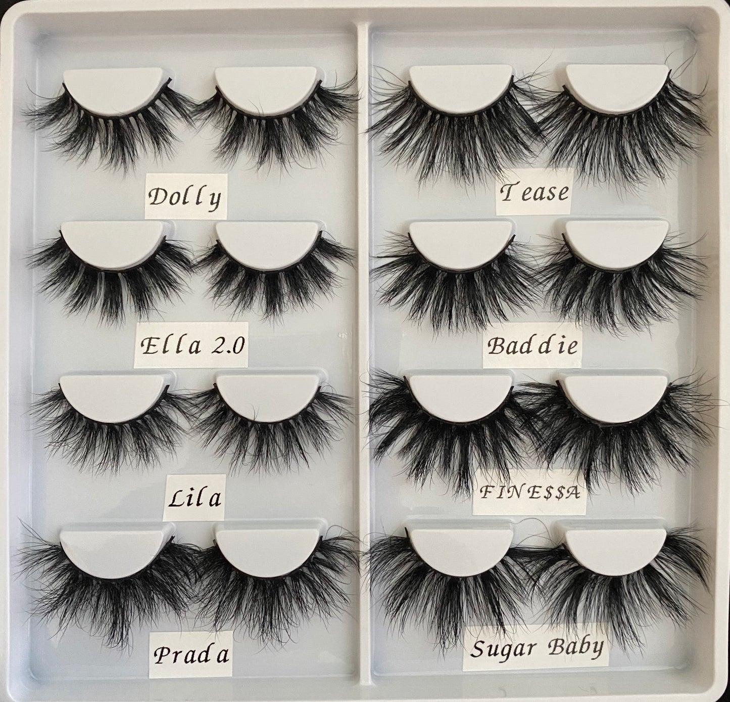 8 Pair Lash Set