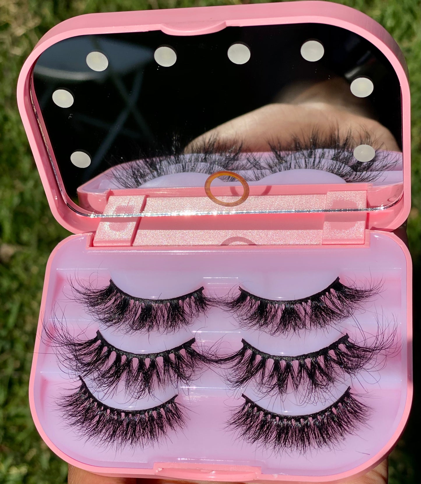 LED Light Lash Case