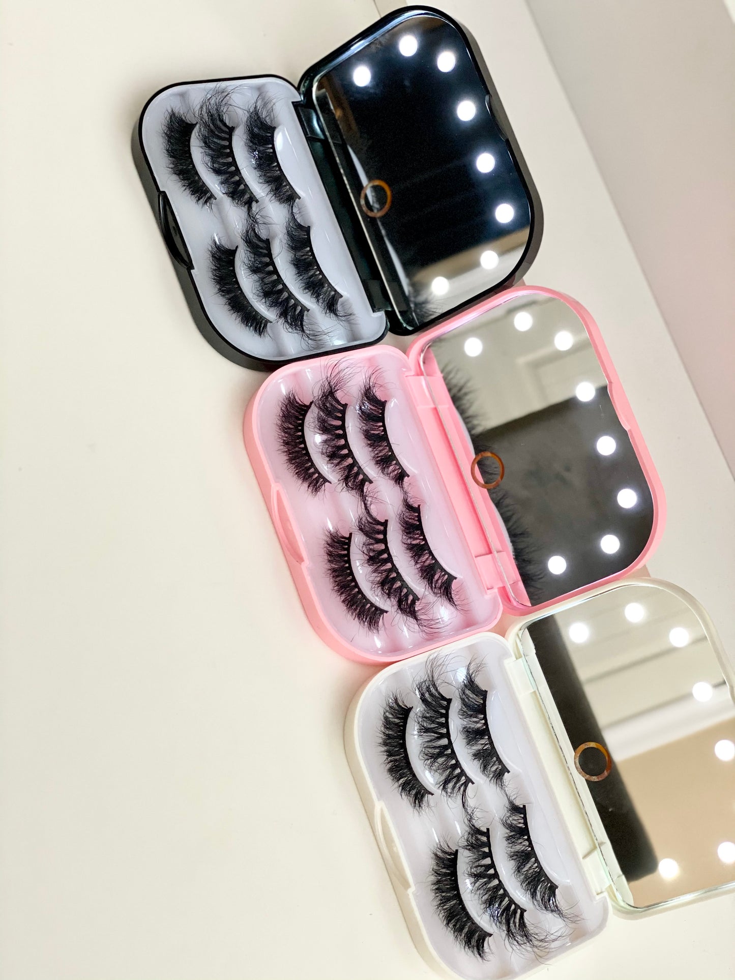 LED Light Lash Case